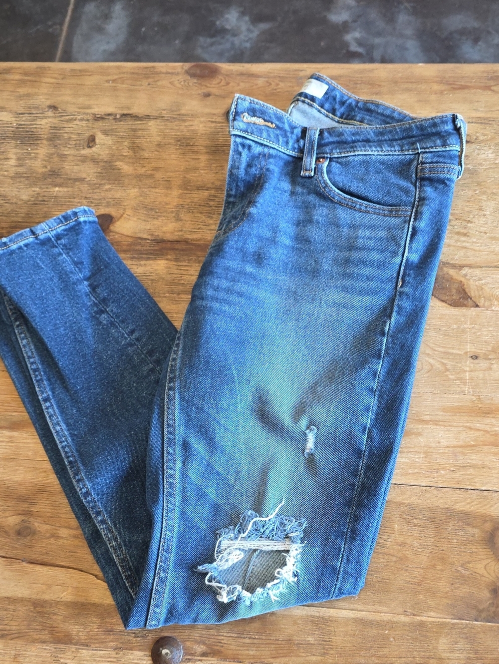 Levi's altered 711 skinny
